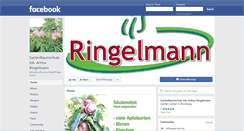Desktop Screenshot of pflanzen-ringelmann.de