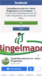 Mobile Screenshot of pflanzen-ringelmann.de